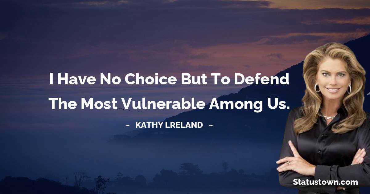 Kathy Ireland Positive Thoughts