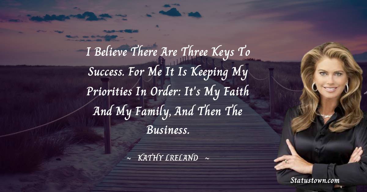 Kathy Ireland Motivational Quotes