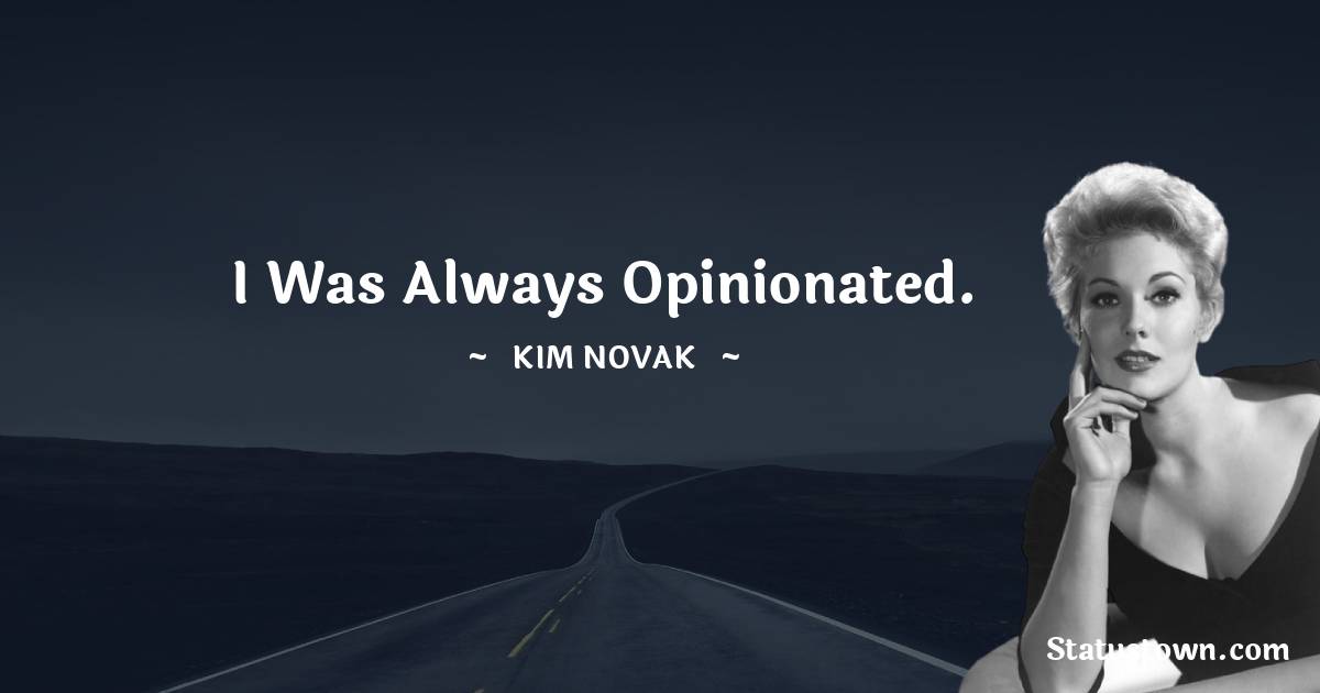 Kim Novak Inspirational Quotes