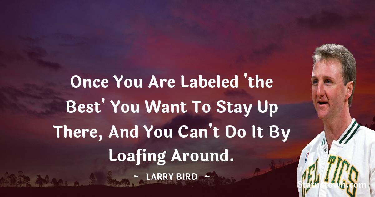 Simple Larry Bird Quotes