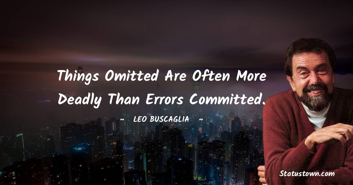 Unique Leo Buscaglia Thoughts