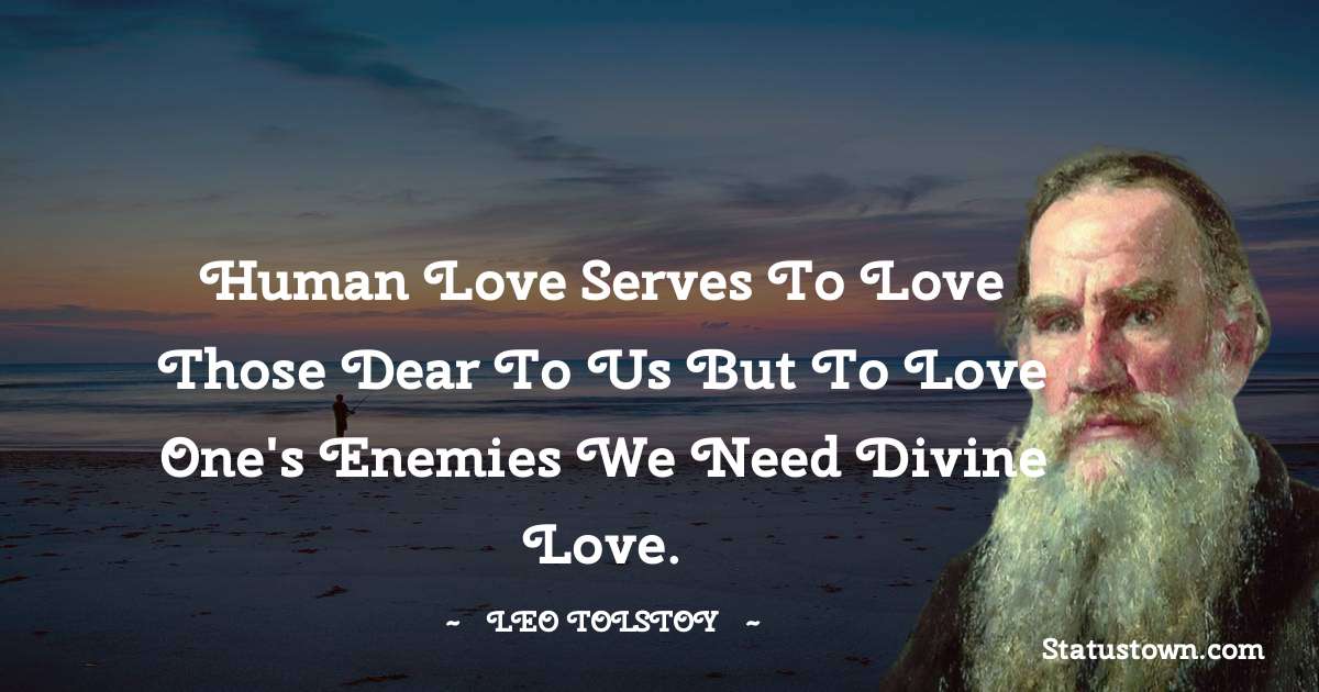 Unique Leo Tolstoy Thoughts