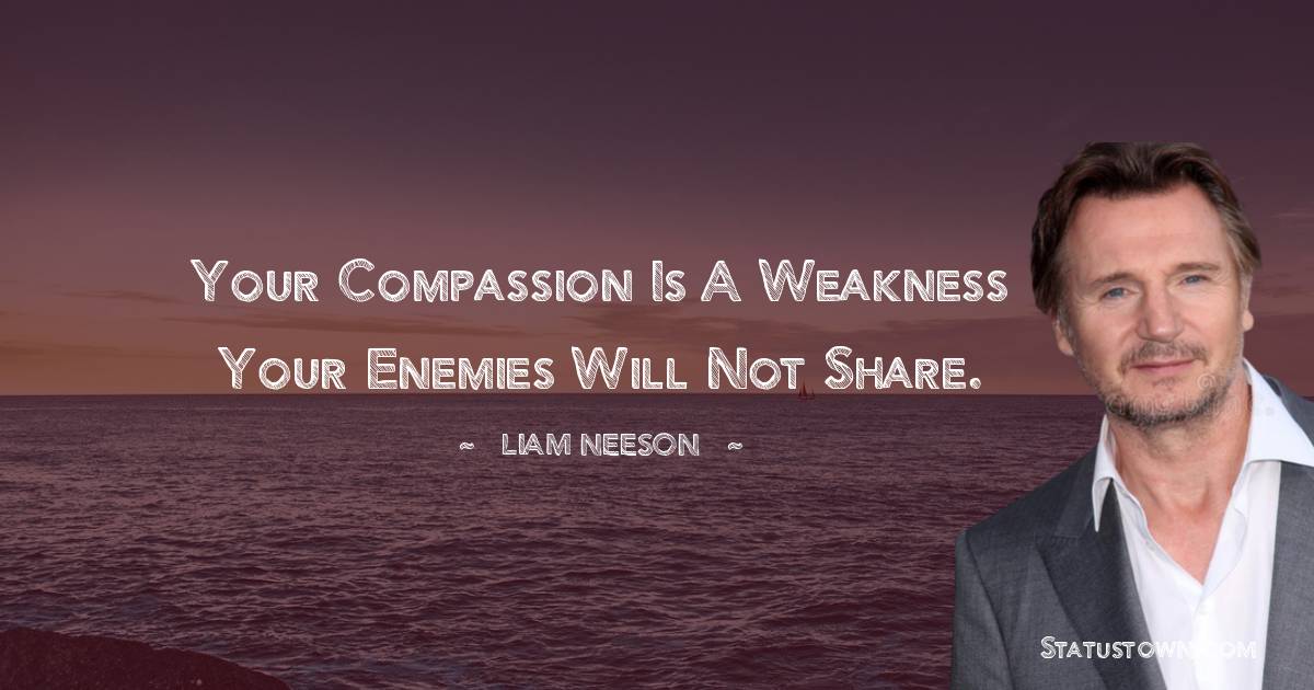 Liam Neeson Positive Quotes
