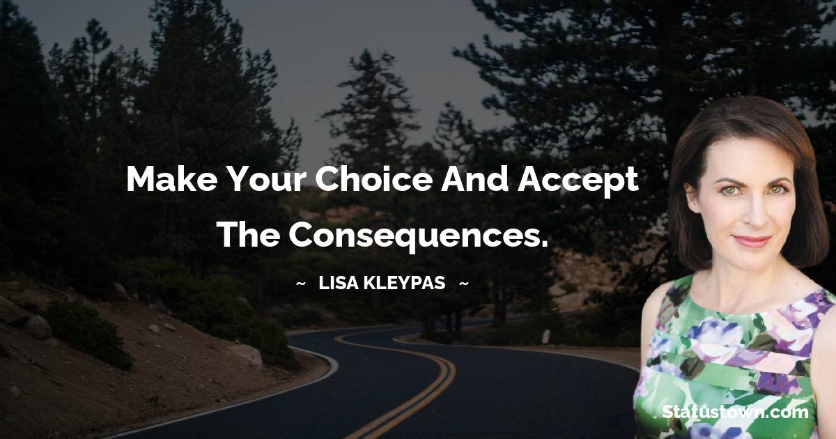 Lisa Kleypas Positive Thoughts