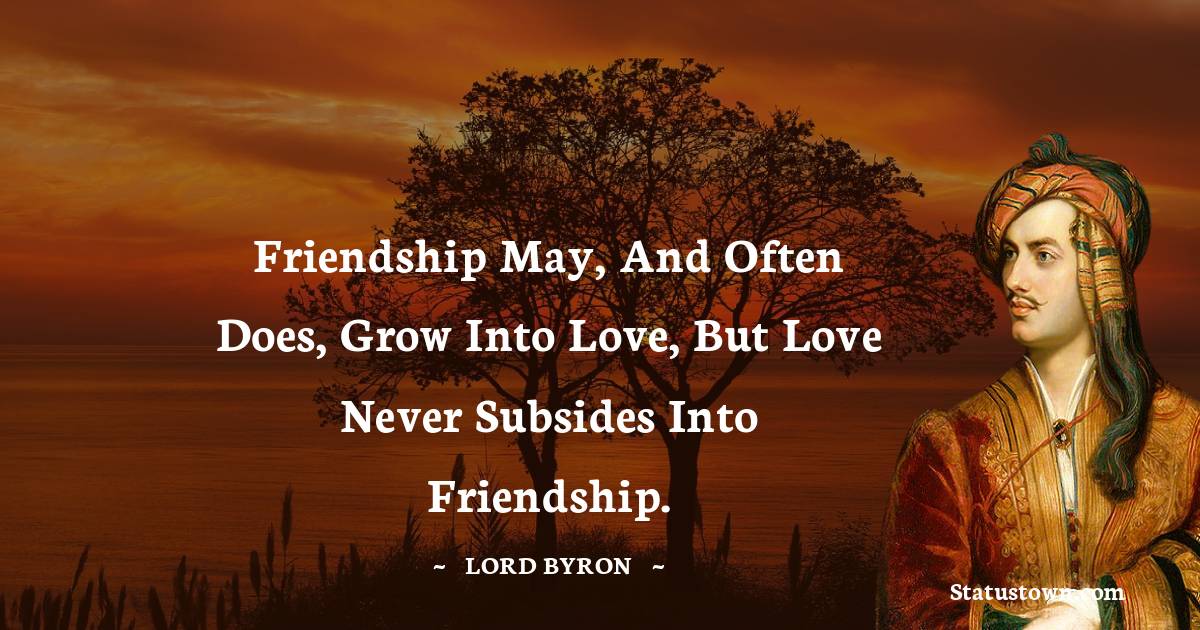 Lord Byron Short Quotes