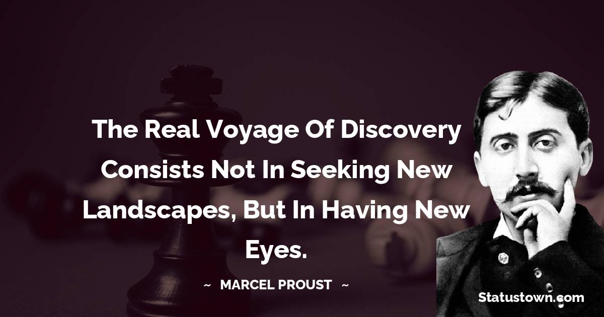 Marcel Proust Thoughts