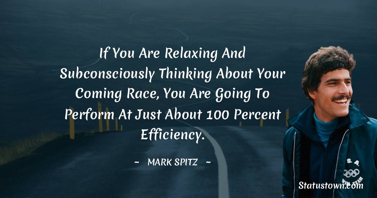Mark Spitz Short Quotes