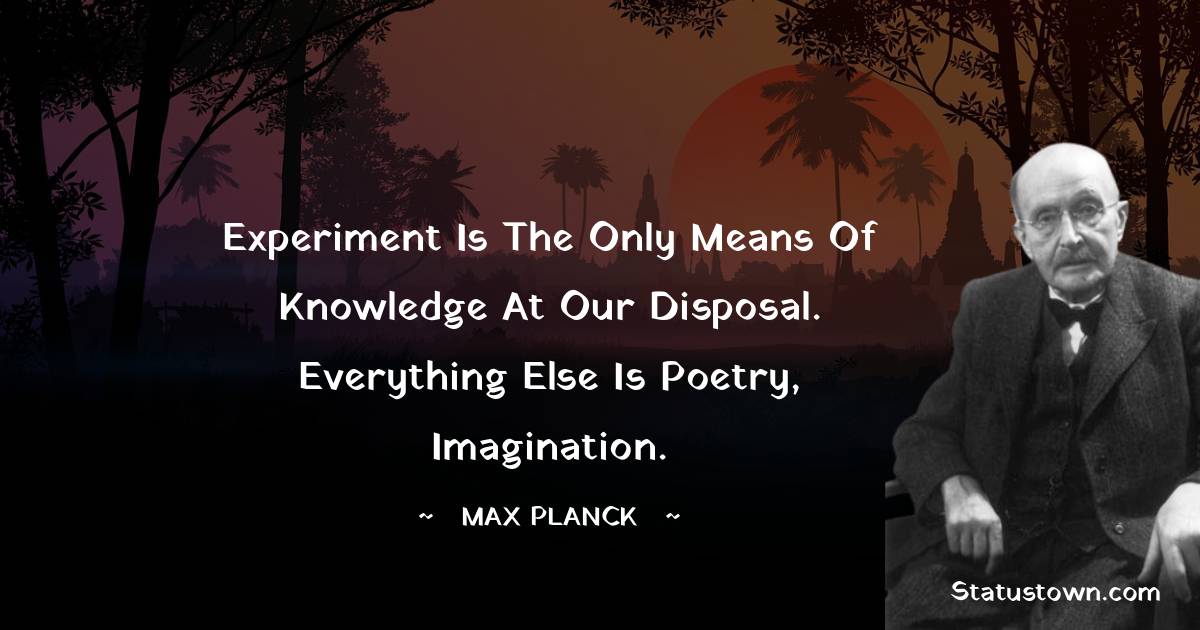 Max Planck Status