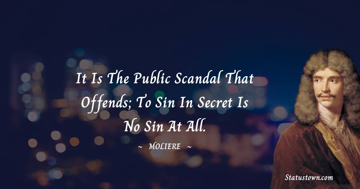 Moliere Short Quotes