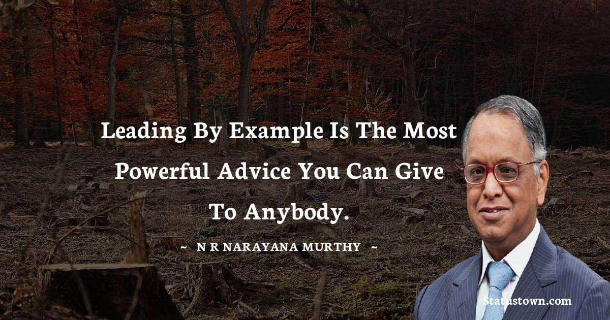 N. R. Narayana Murthy Unique Quotes