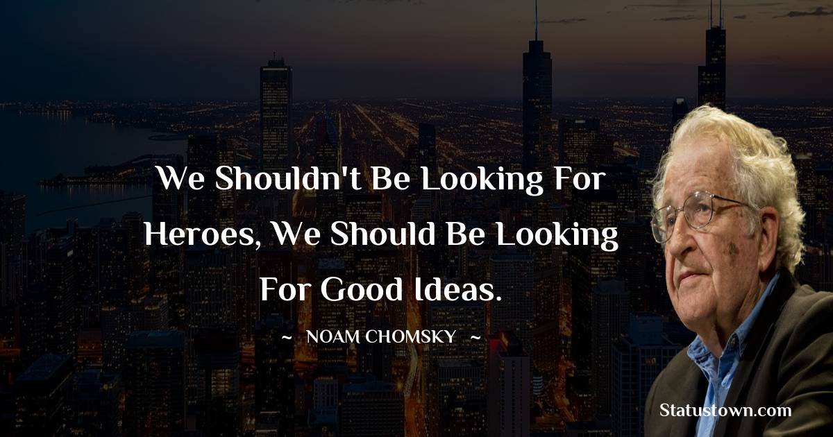 Noam Chomsky Quotes images