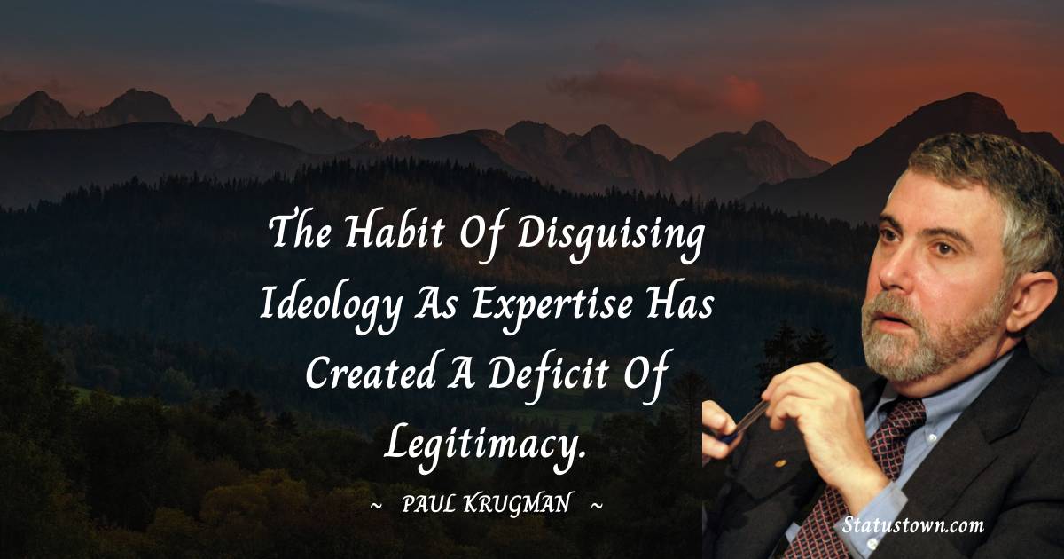Unique Paul Krugman Thoughts