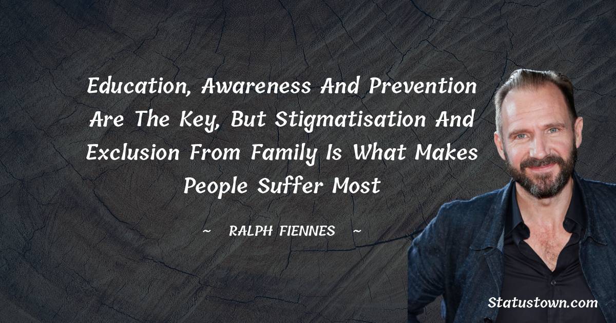 Education Awareness And Prevention Are The Key But Stigmatisation And 