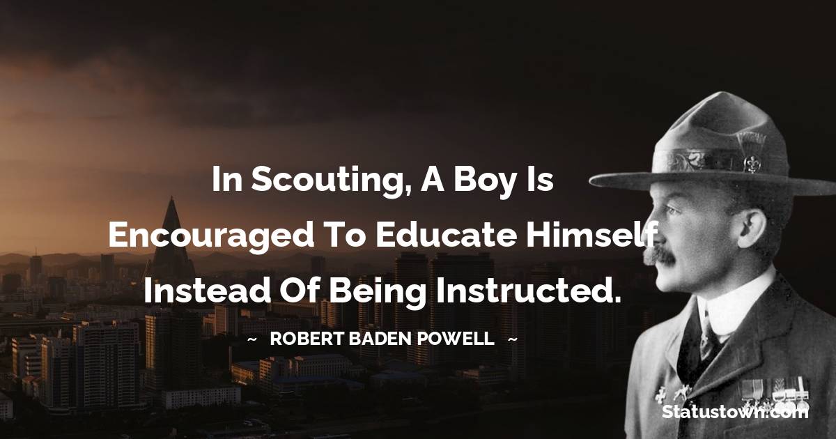 Robert Baden-Powell  Status