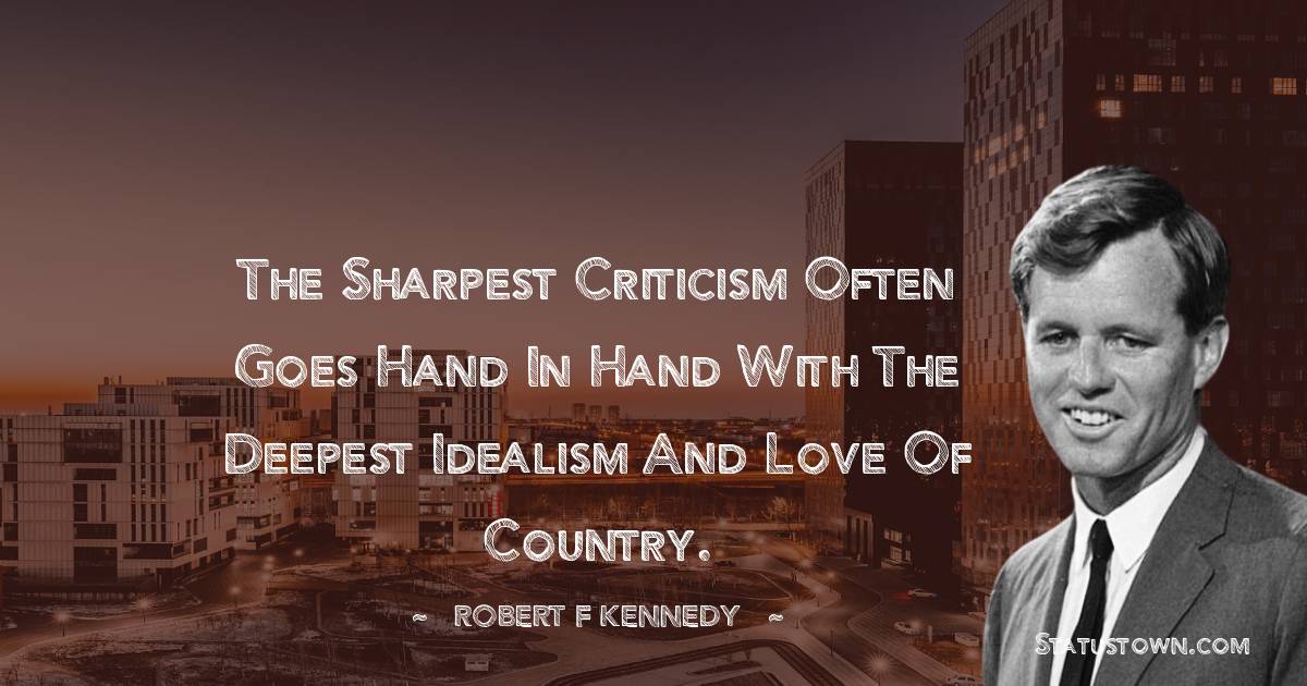Unique Robert F. Kennedy Thoughts
