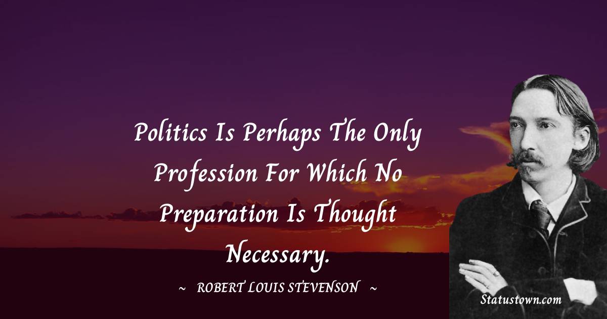 Robert Louis Stevenson Status