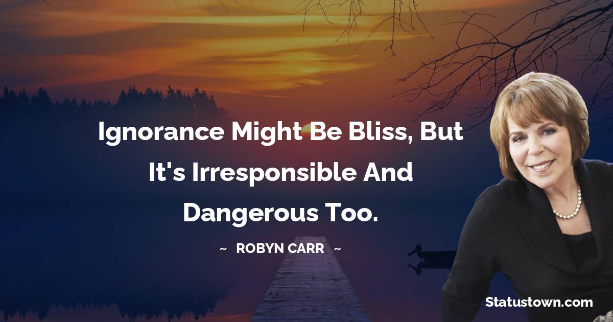 Robyn Carr Thoughts
