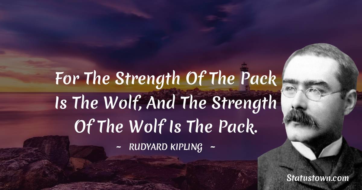 Rudyard Kipling Messages Images