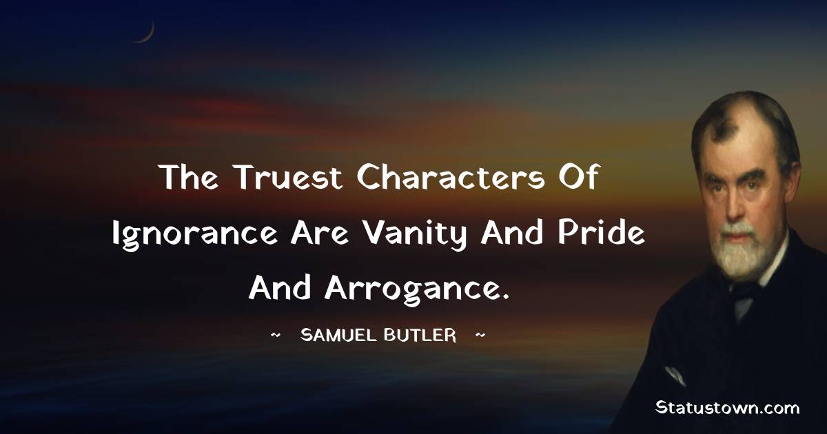 Short Samuel Butler Quotes