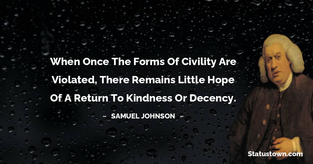 Samuel Johnson Encouragement Quotes