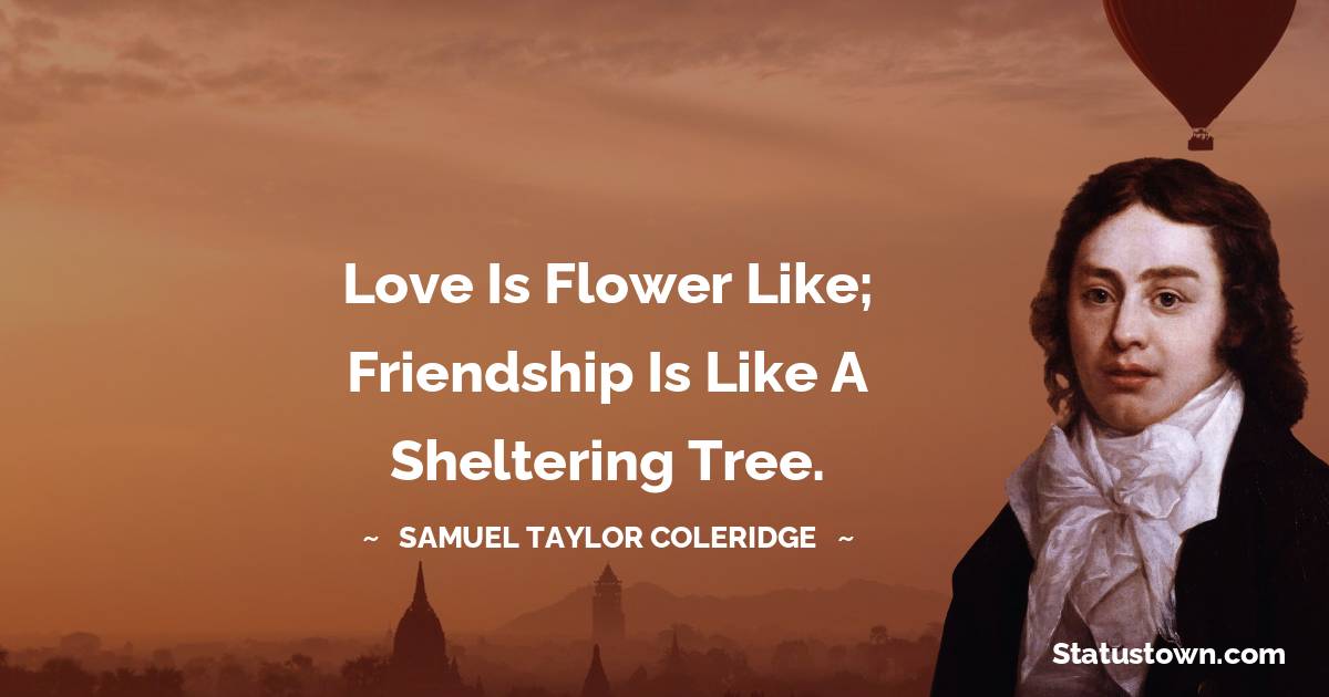 Samuel Taylor Coleridge Thoughts