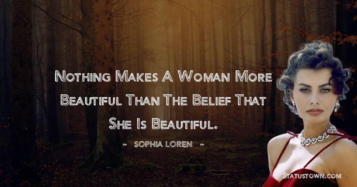 Sophia Loren Thoughts