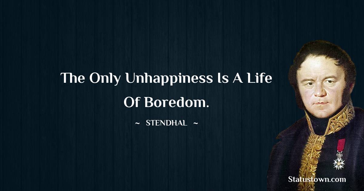 Stendhal Positive Thoughts