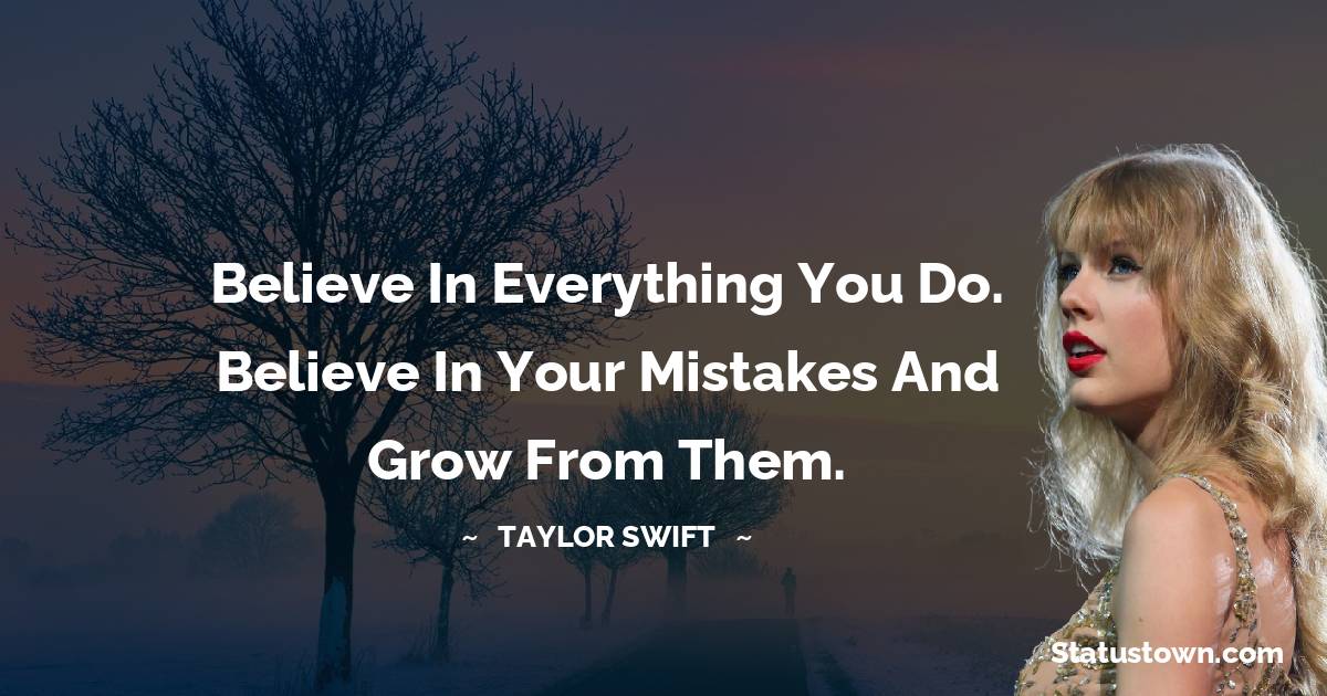 Taylor Swift Unique Quotes