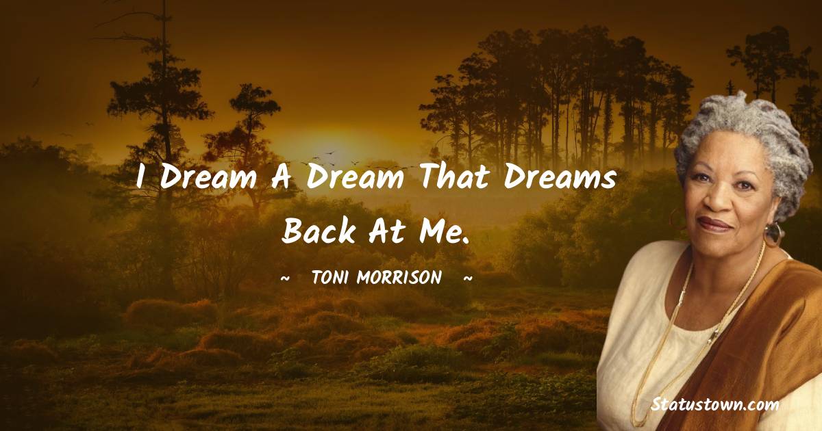 Toni Morrison Status