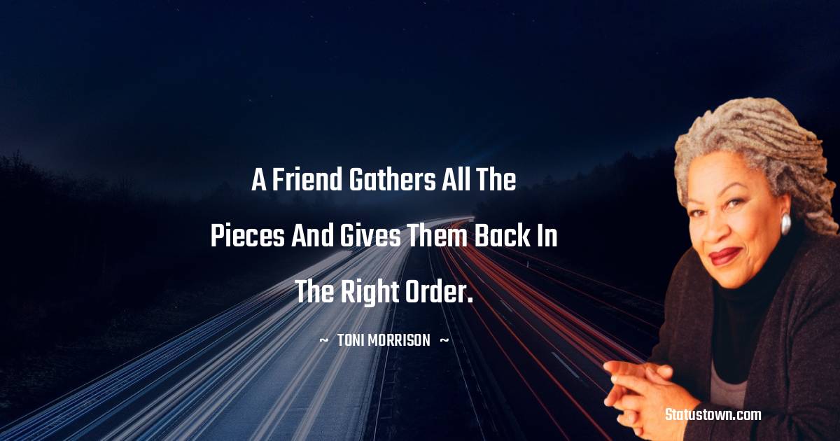 Toni Morrison Motivational Quotes