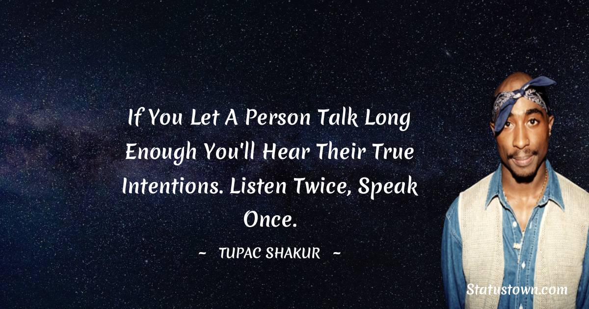 Tupac Shakur Thoughts