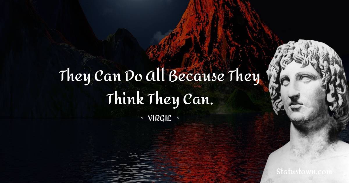 Virgil  Motivational Quotes
