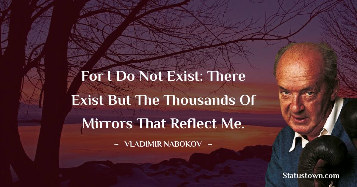 Vladimir Nabokov Thoughts