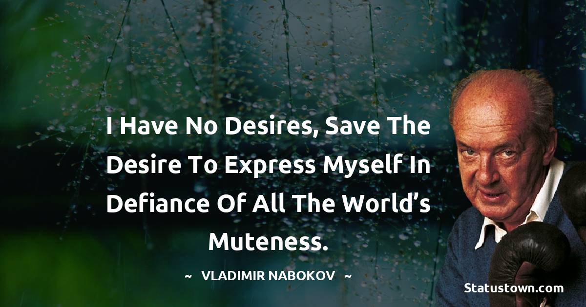 Vladimir Nabokov Messages