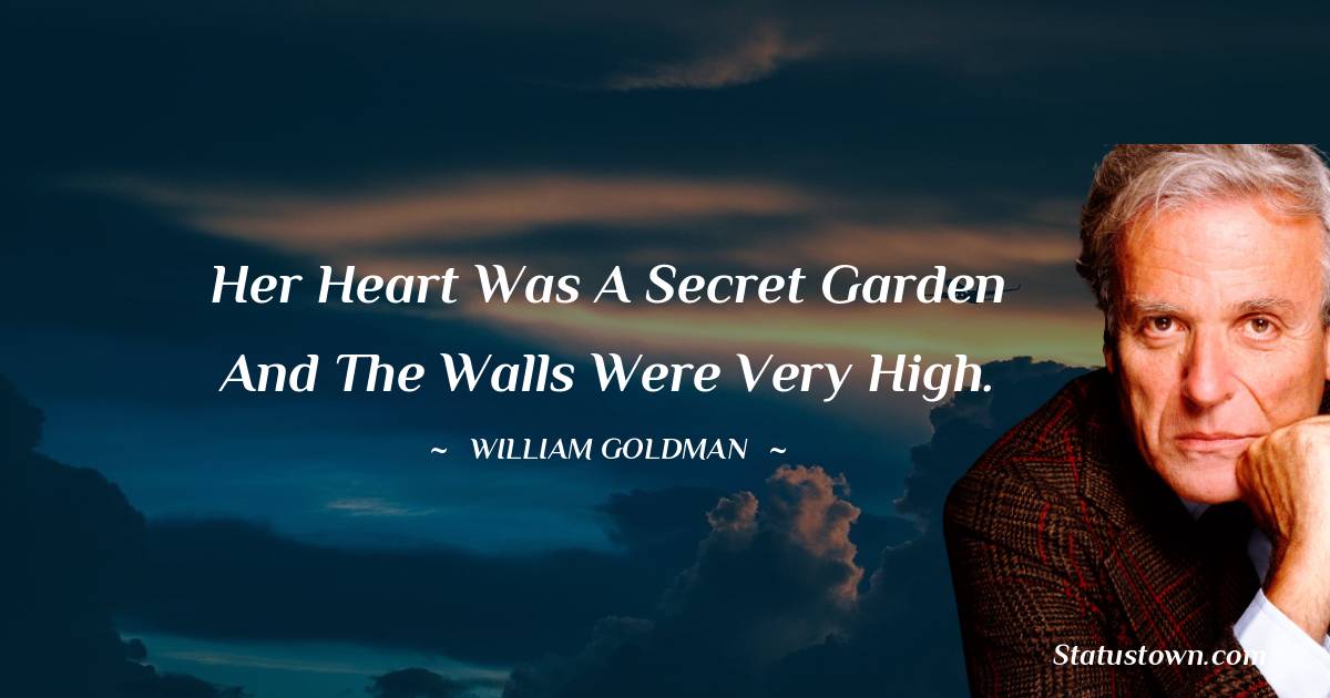William Goldman Unique Quotes